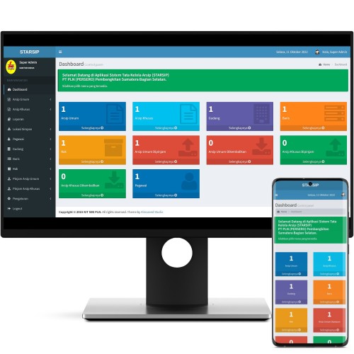 Aplikasi STARSIP (Sistem Tata Kelola Arsip)