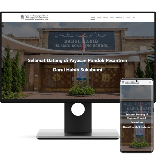 Website Pondok Pesantren Daarulhabib